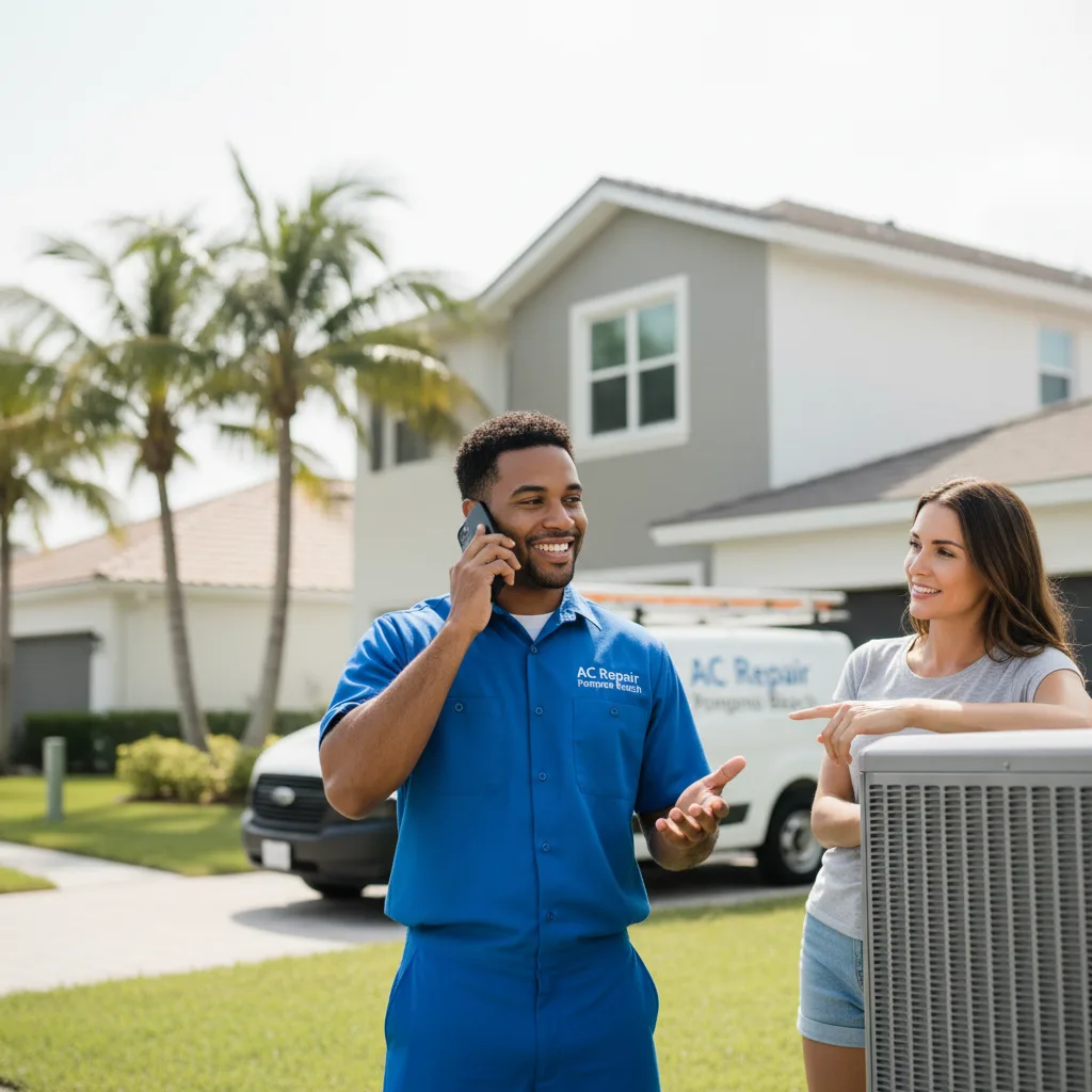 AC Repair Pompano Beach customer support in Stringer